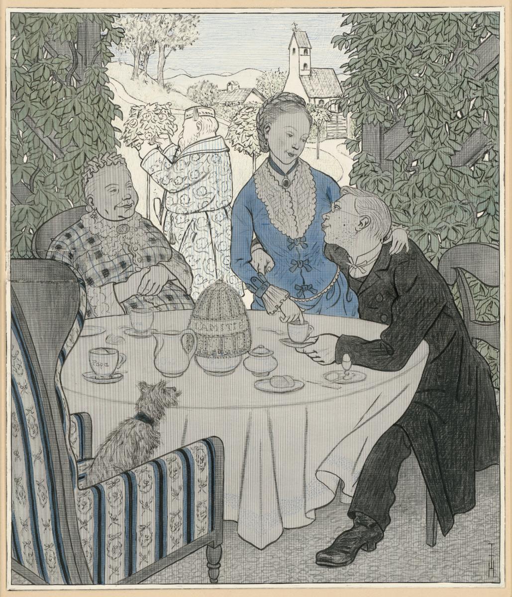 Der Predigtamts-Kandidat (Bilder aus dem Familienleben, Nr. 13)