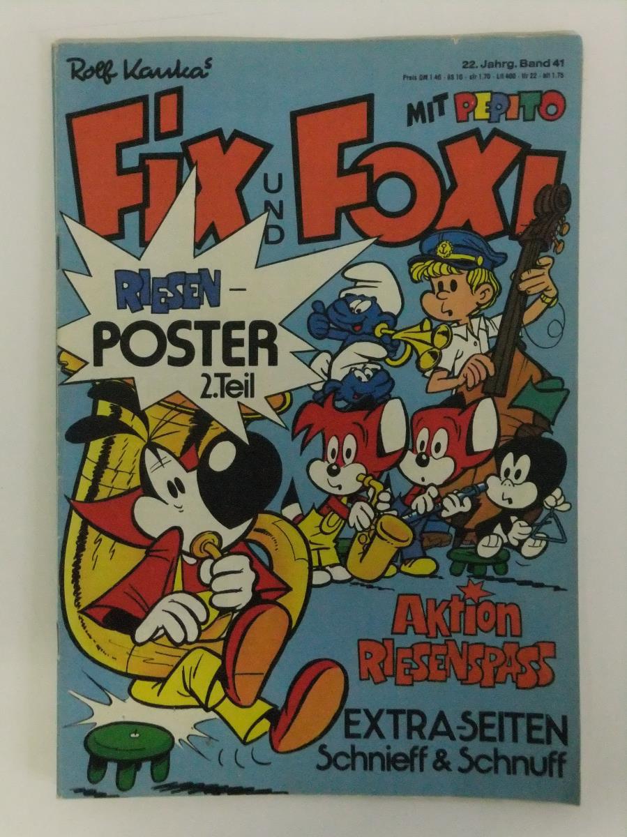 Fix und Foxi. 22. Jahrgang, Band 41