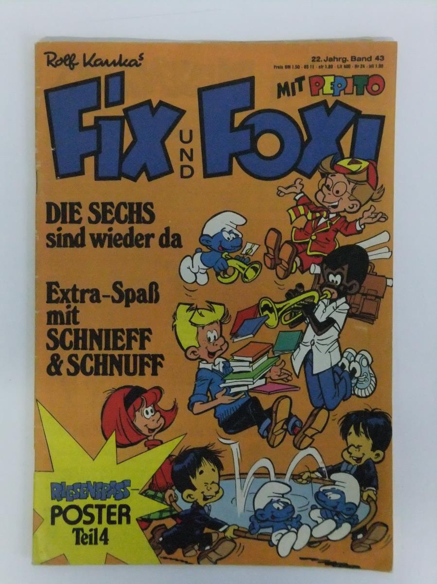 Fix und Foxi. 22. Jahrgang, Band 43