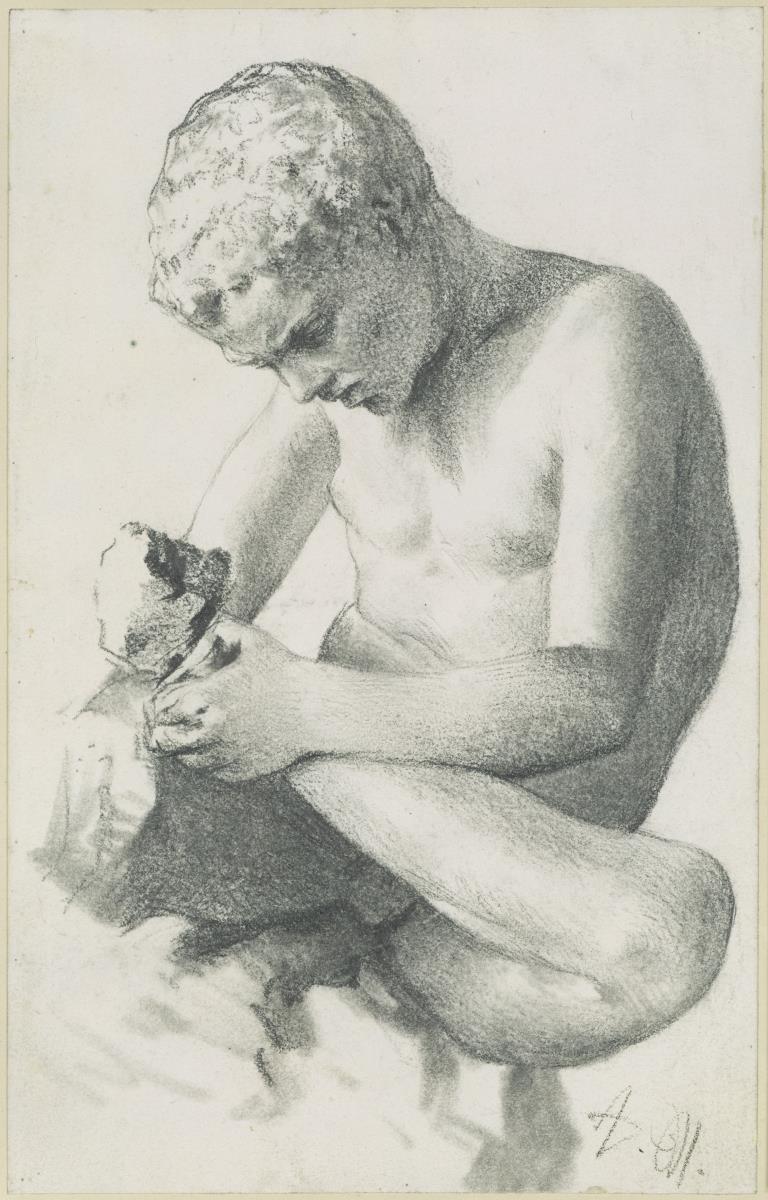 Studie nach dem Dornauszieher Castellani