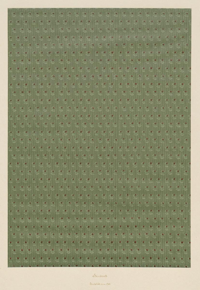 Lithografiertes Vorsatzpapier