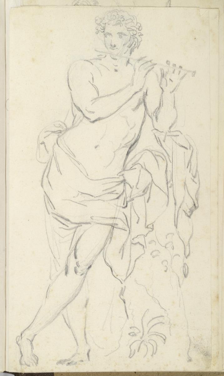 Schlosspark von Versailles, Aufnahmen von Skulpturen, Acis
