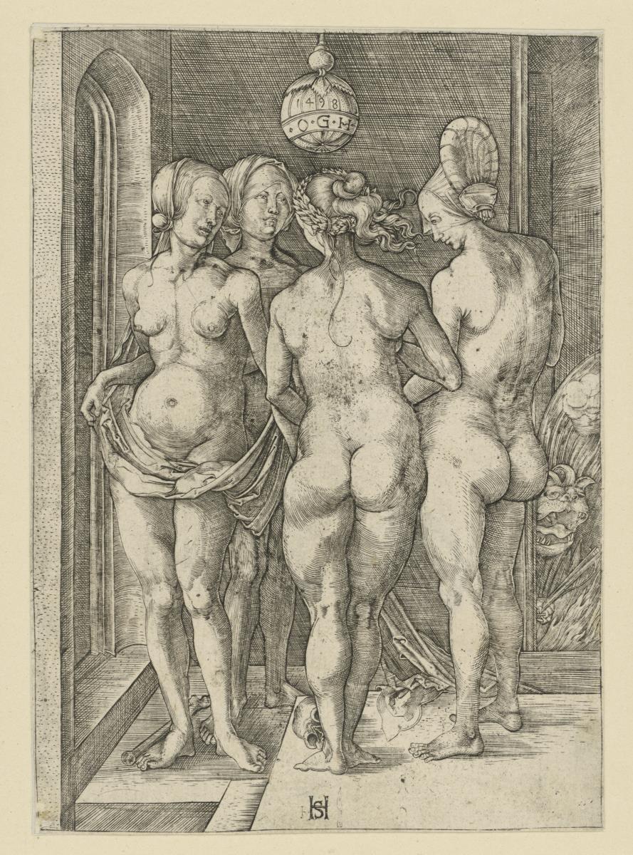 Die vier nackten Weiber