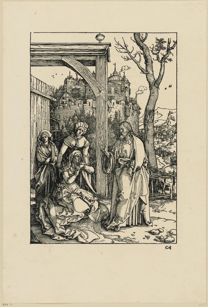 Christus nimmt Abschied von seiner Mutter (Marienleben)