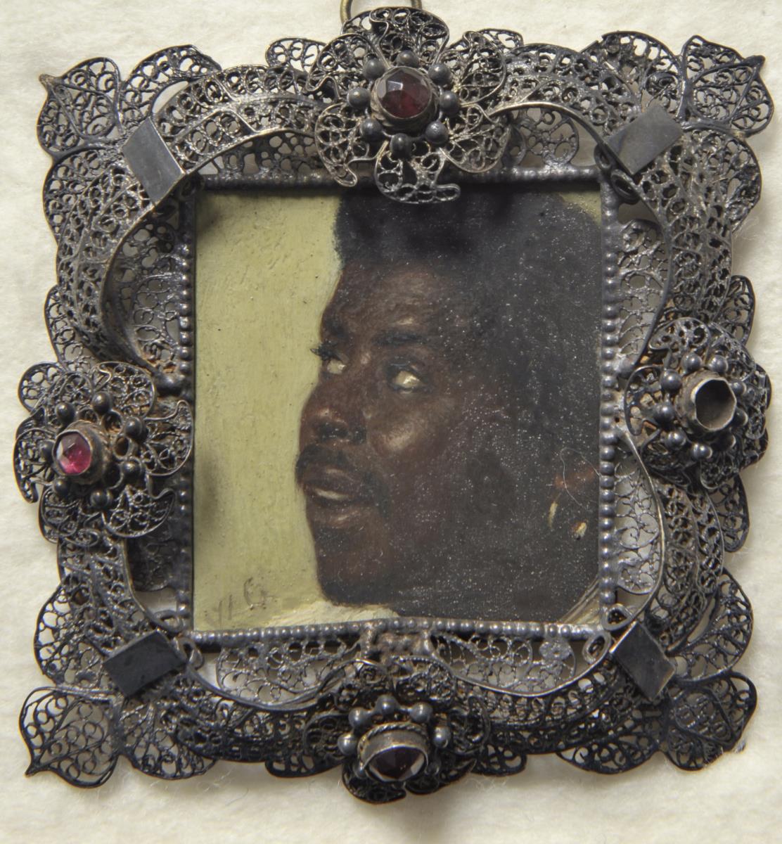 Mose. Miniatur aus der Sammlung Loewe