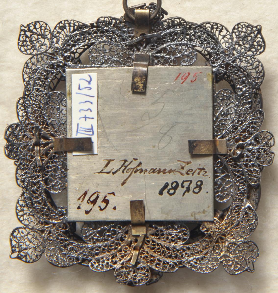 Waldnymphe. Miniatur aus der Sammlung Loewe