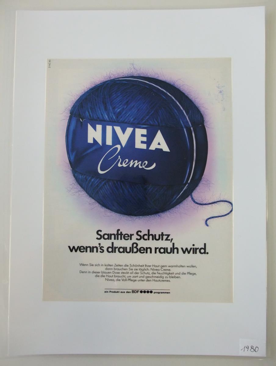 Nivea-Creme "Sanfter Schutz, wenn's draußen rauh wird."