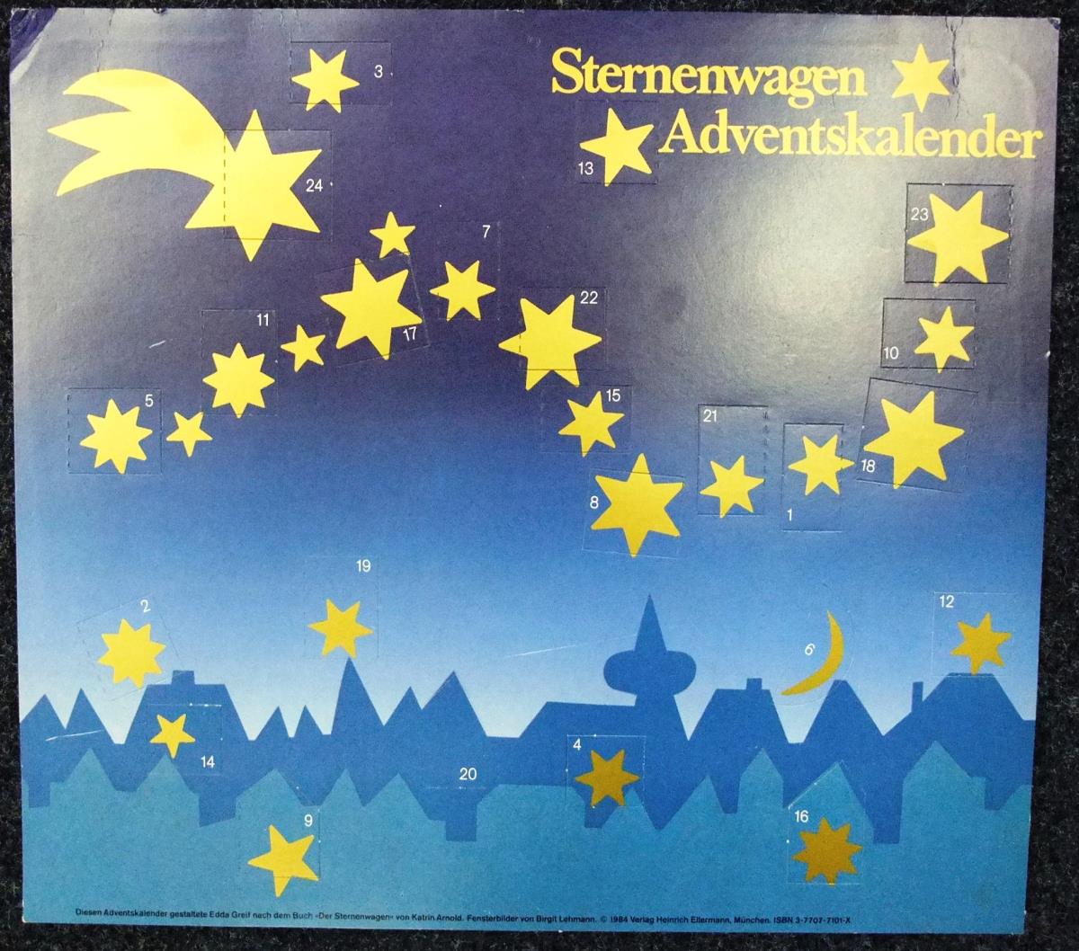Sternenwagen Adventskalender
