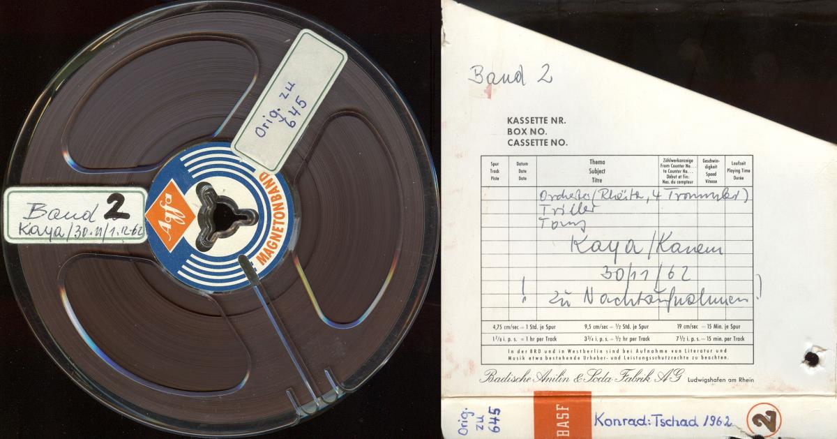 Konrad Tschad 1962/63