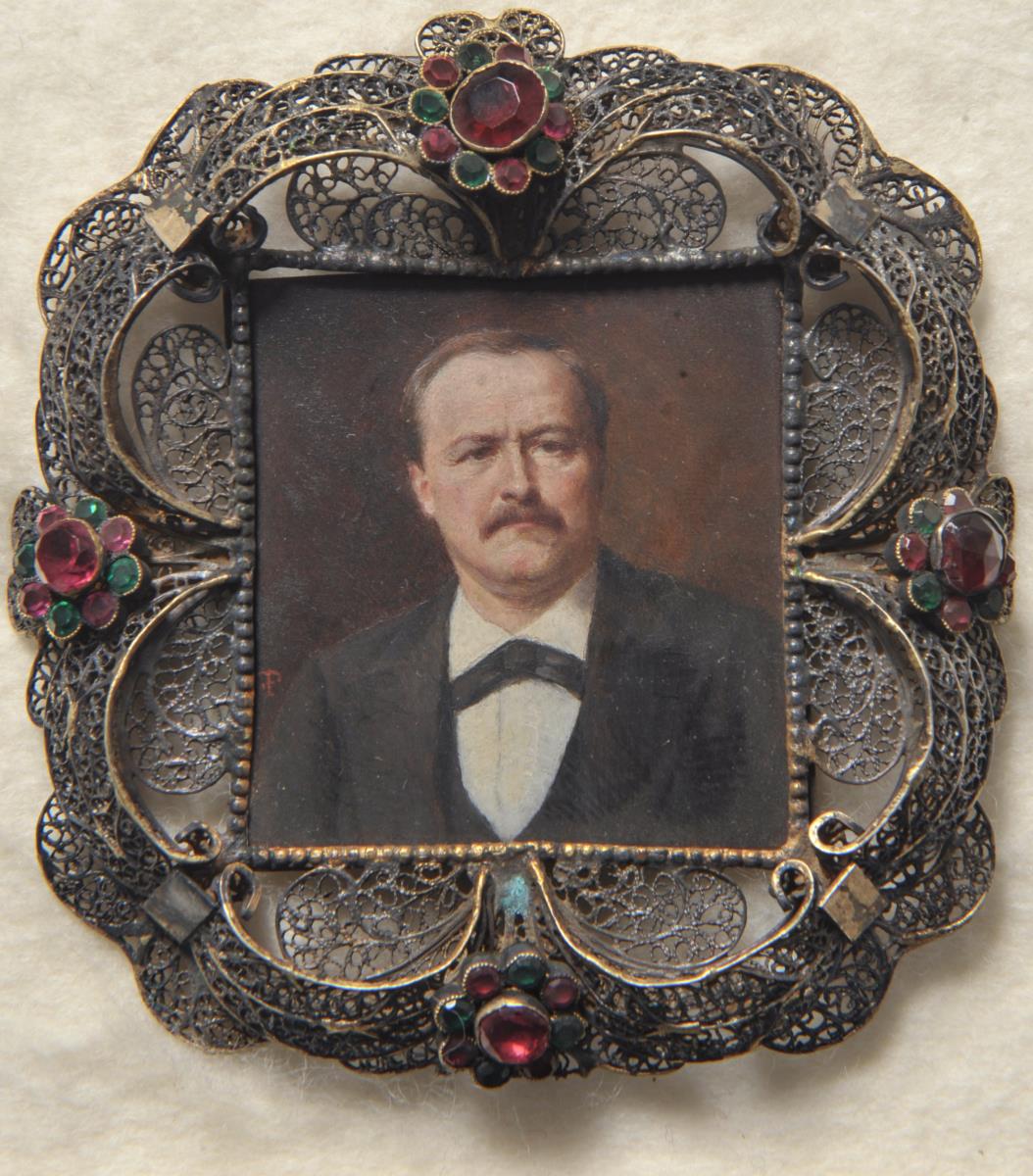 Oberbürgermeister Forckenbeck. Miniatur aus der Sammlung Loewe