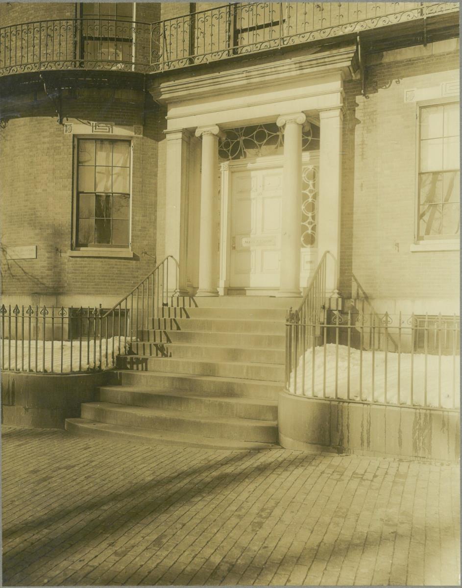 Boston, 40, Beacon Street, Nathan Appleton Residence / Appleton-Parker House, Hauseingang