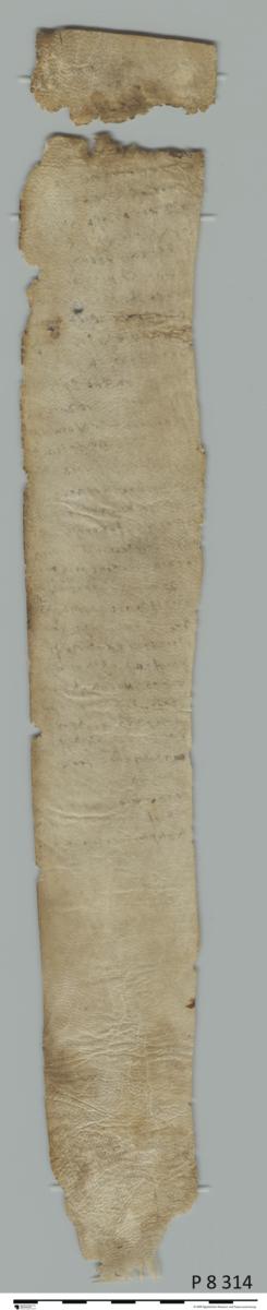 Koptisches Pergament mit einem Liebeszauber (Bestandteil des "Berliner magischen Archivs")