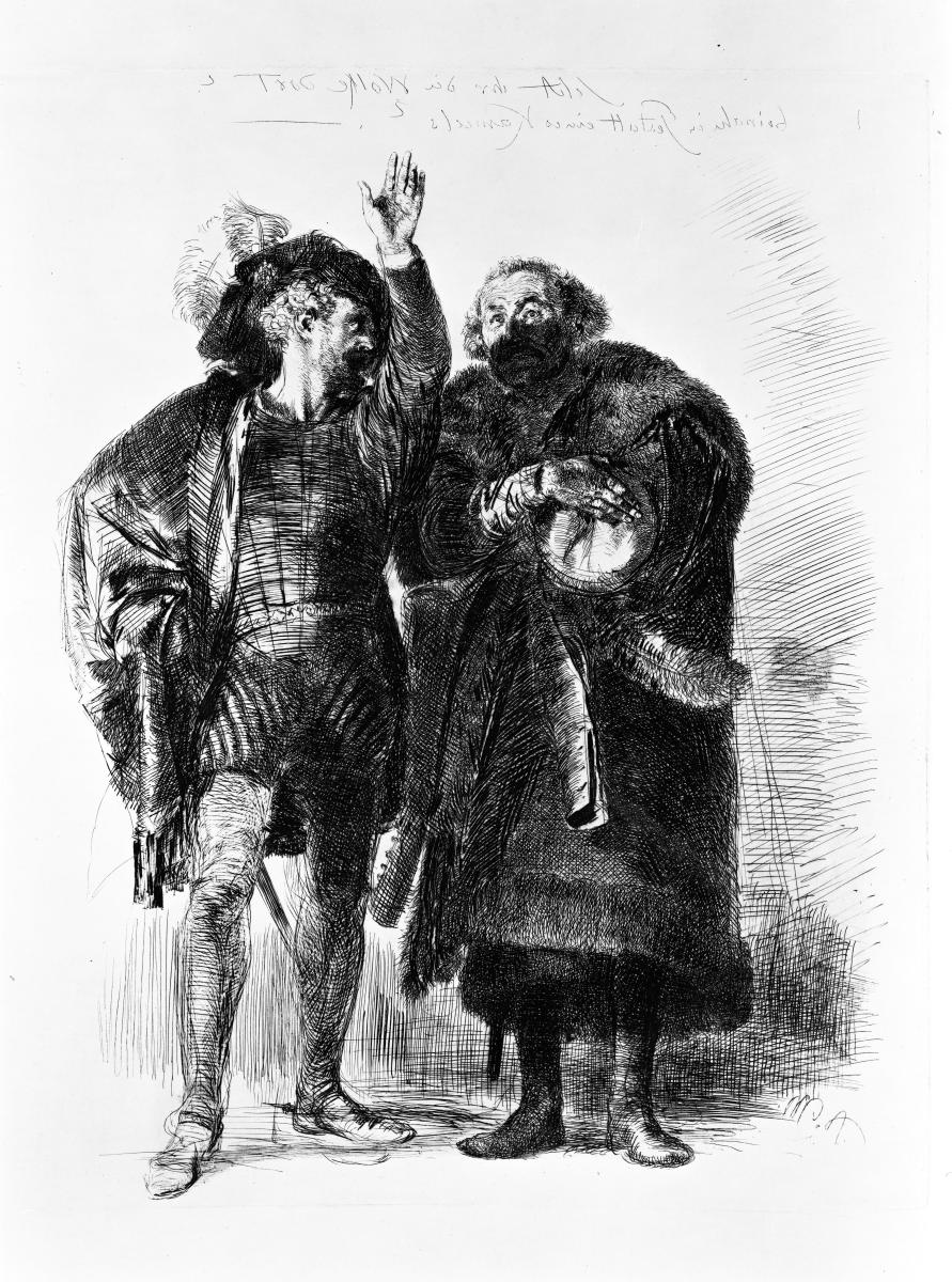 Hamlet und Polonius
