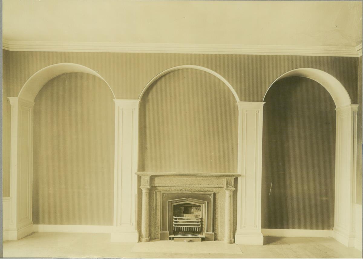 Boston, 39-40, Beacon Street, Nathan Appleton Residence / Appleton-Parker House, Ansicht Kamin