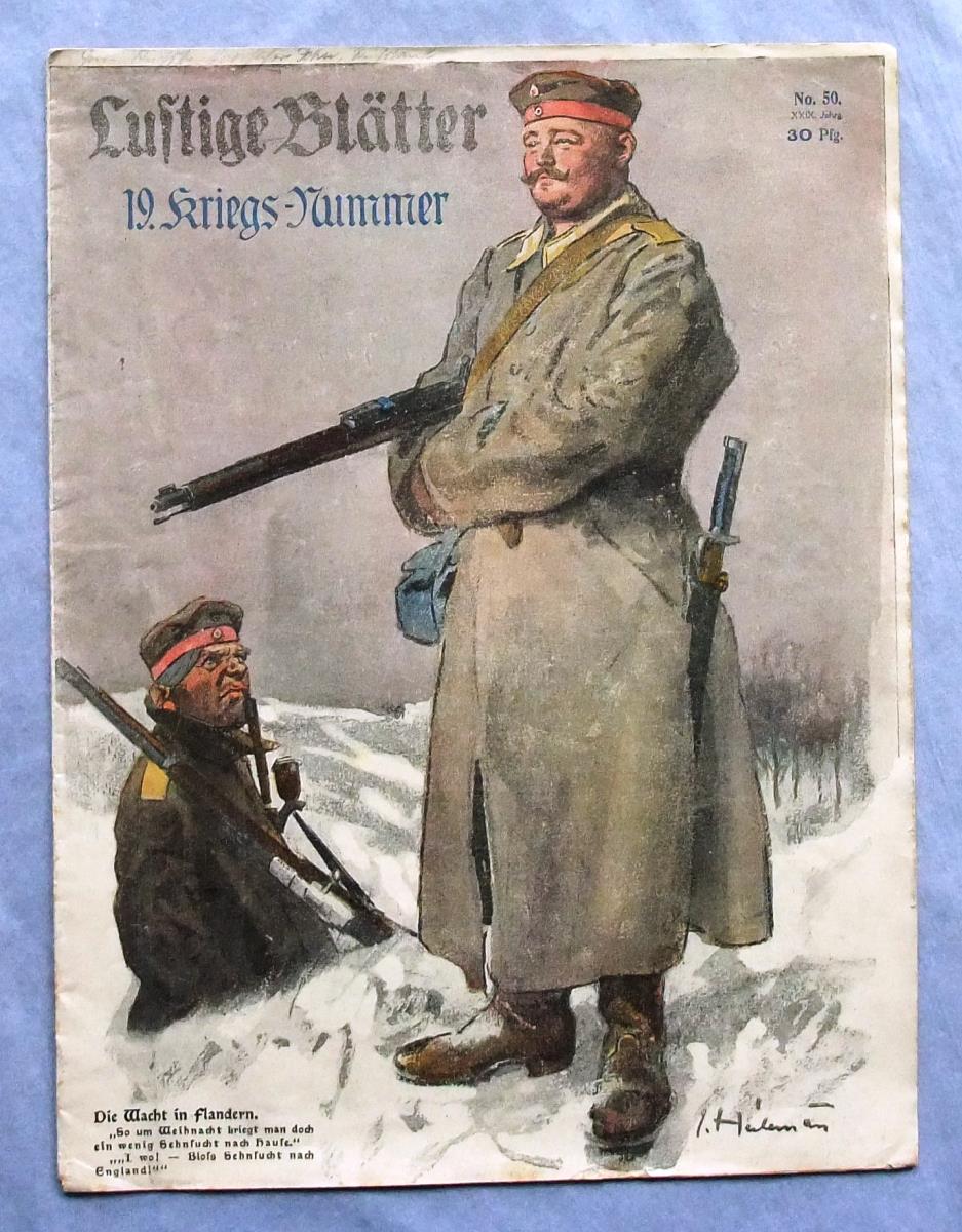Lustige Blätter. 19. Kriegsnummer. Jg. 29, No. 50
