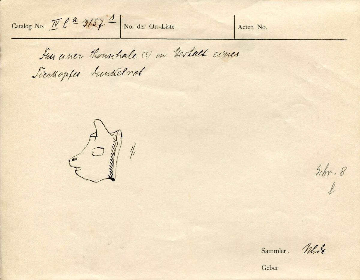 IV Ca 3157 s