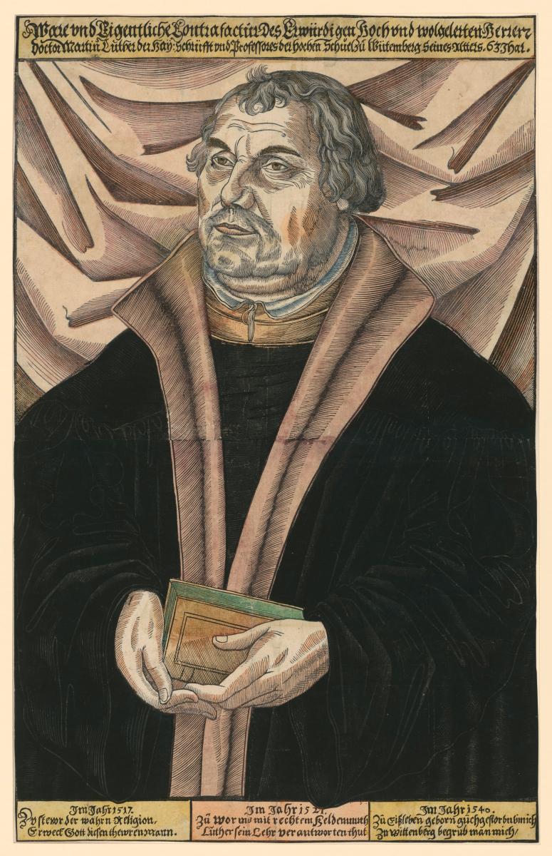 Porträt des Martin Luther