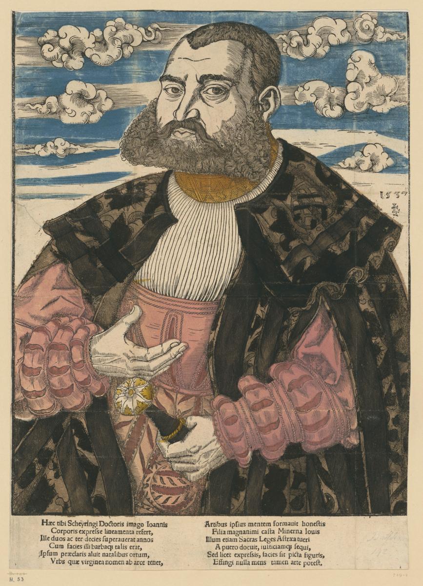 Bildnis des Johann Scheyring