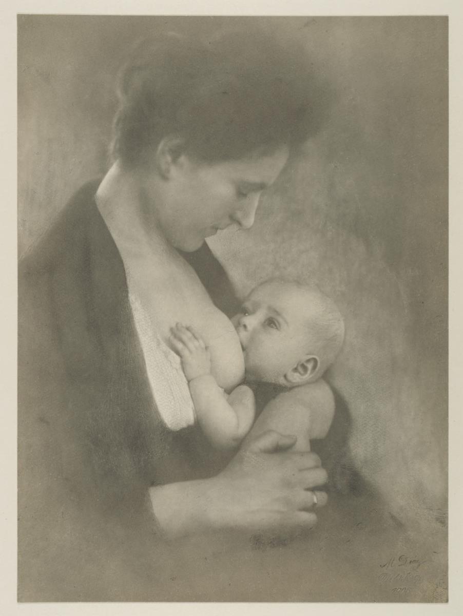 Ohne Titel (Stillende Mutter)
