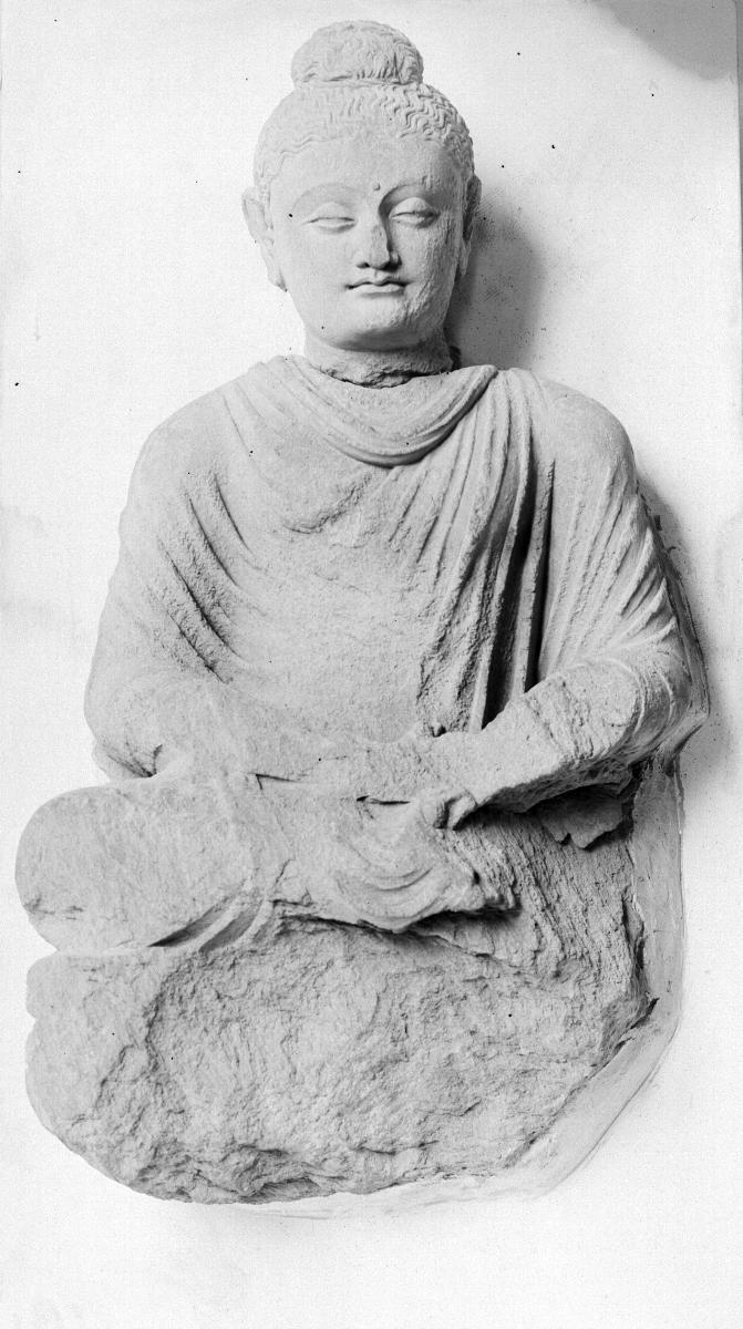 Torso eines meditierenden Buddha
