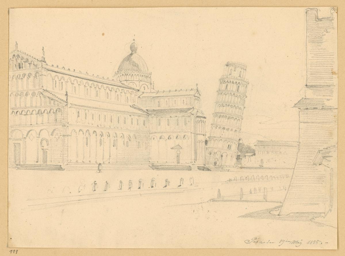 Pisa. Dom und Schiefer Turm