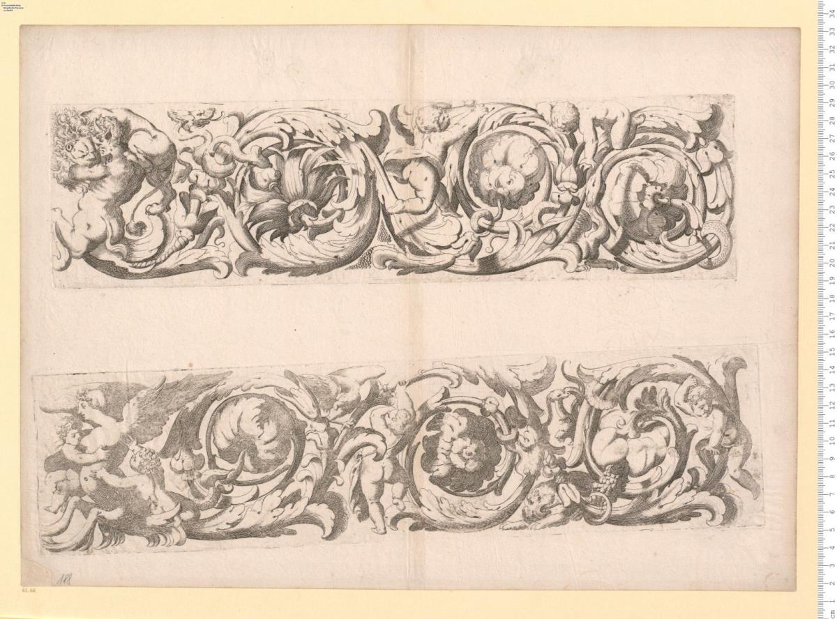 Diuers Dessains de Frize de Linvention d'Odouard Fiolete ... A Paris Chez P. Mariette ... 1670.