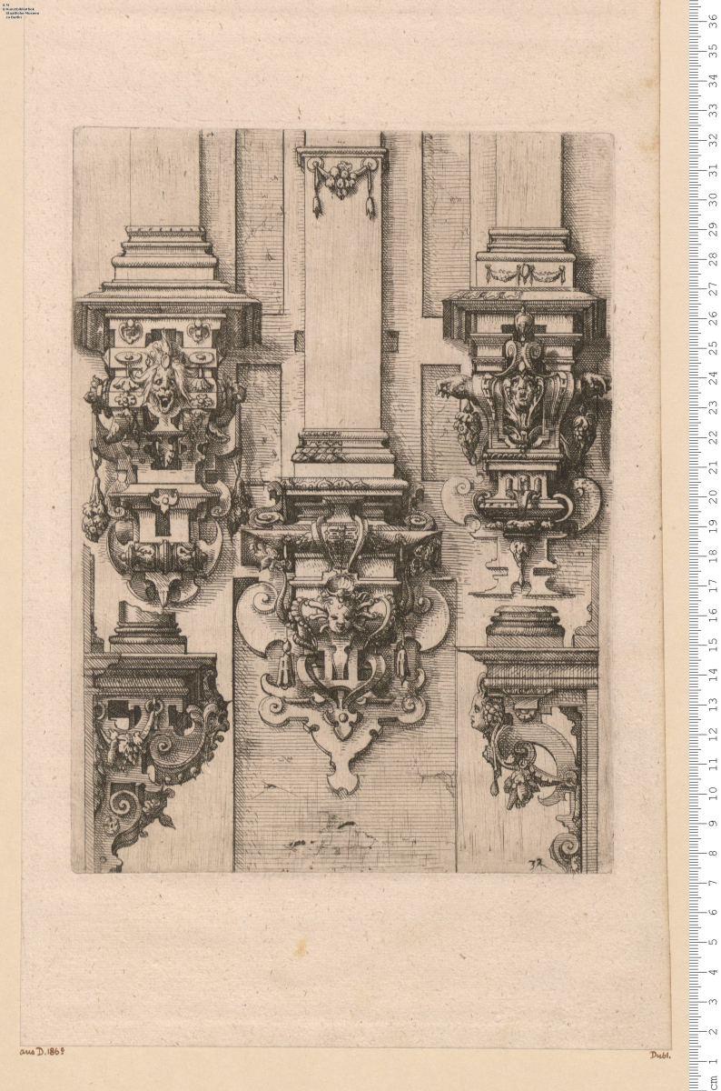 1 Blatt aus: Architectvra vnd Ausstheilung der V^BF. Seüln.