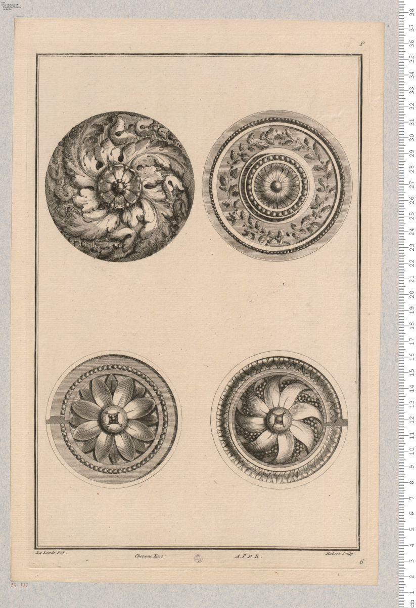 (11) Cahier 15 (P): ... Modillons et ... Rosaces