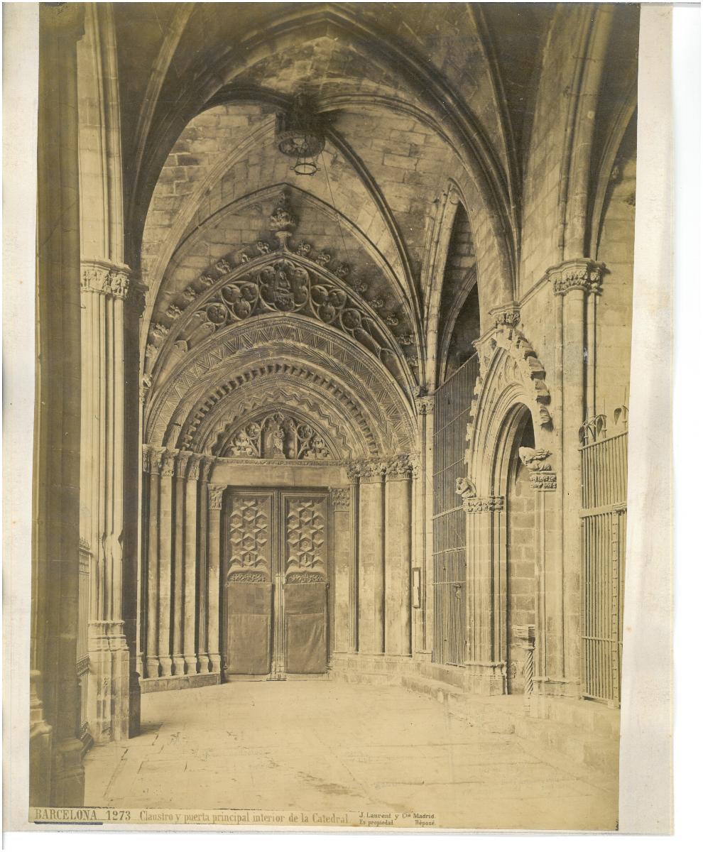 Barcelona, Kathedrale, Kreuzgang und innerer Haupteingang