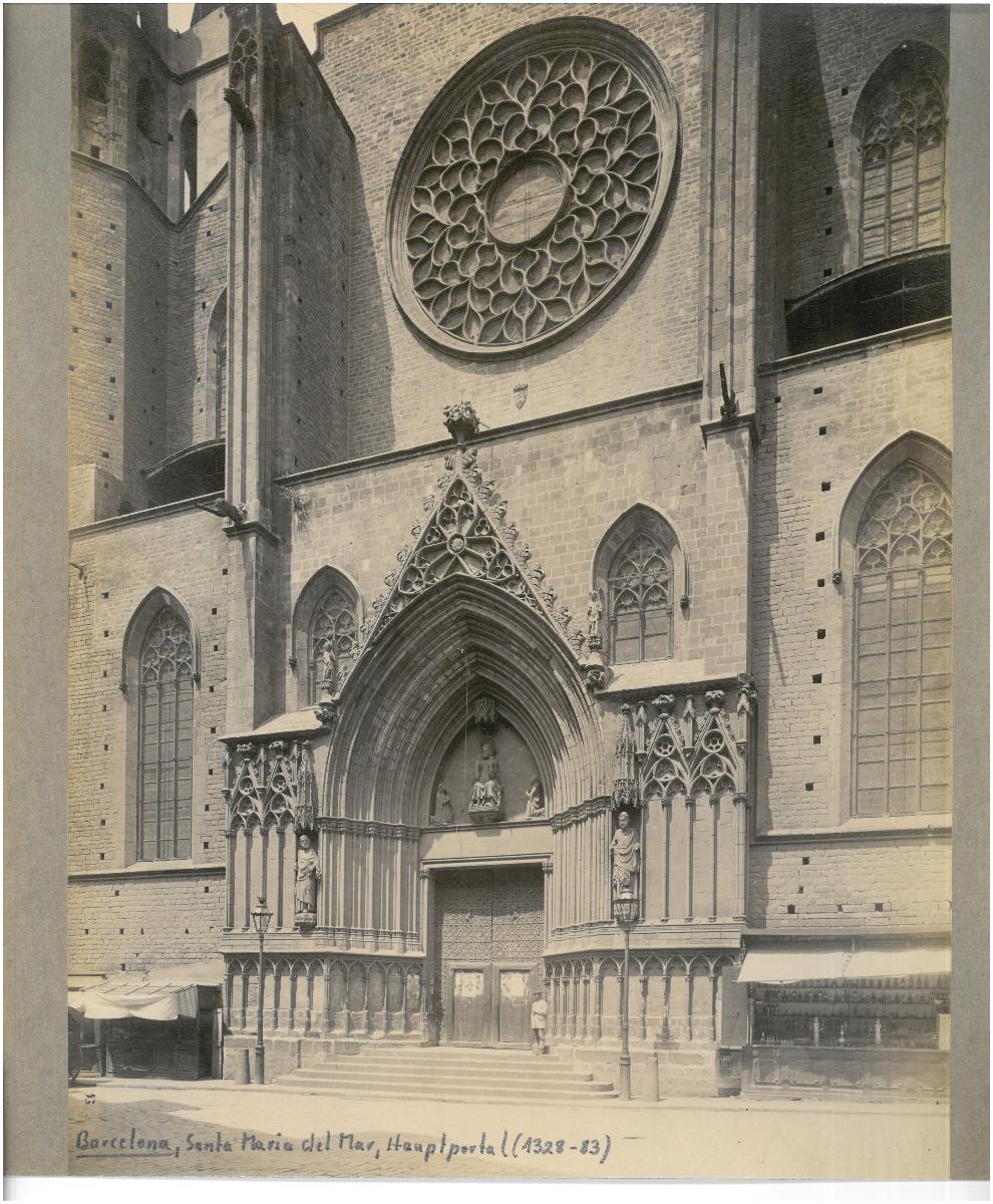 Barcelona, Kirche Santa María del Mar, Hauptportal
