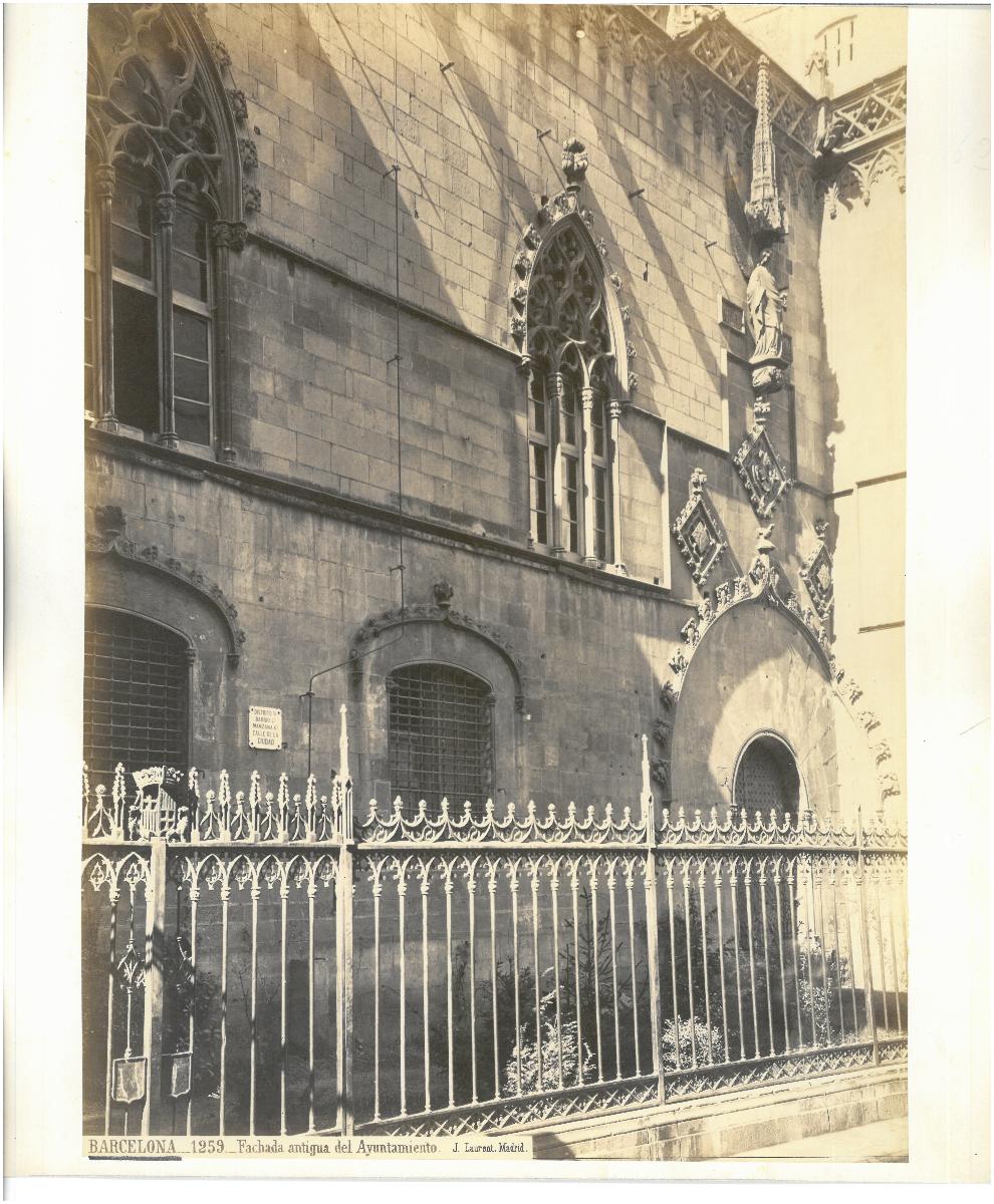 Barcelona, Rathaus, alte Fassade