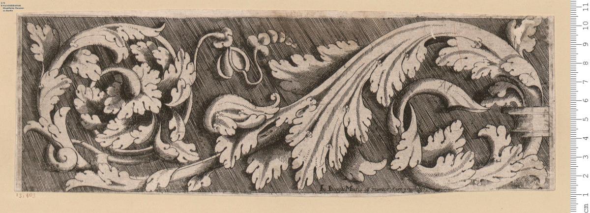3 Blatt aus: Il primo Libro, di fogliani antiqui, Brescia 1571, Nr. 6, 17, 1 Blatt o. Nr., bez: Io. Bapt[ista] Mutianus inue[ntor] ...