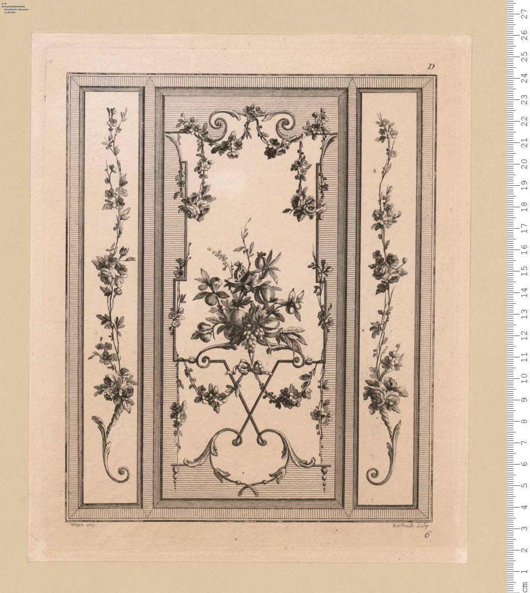 V.E Cahier, Folge D ... A Paris chés Fr. Chereau rue S.t Jacques aux deux Pilliers d'Or.