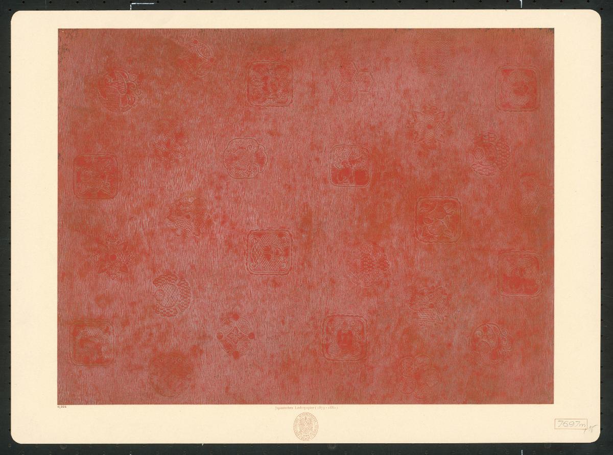 Japanisches Lederpapier (Gikakushi 擬革紙)