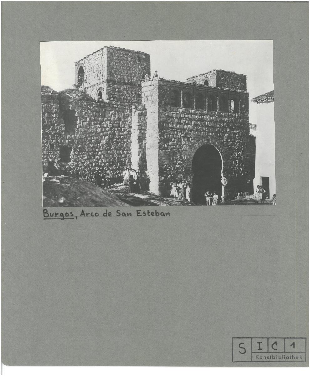 Burgos, Stadtmauer mit Stadttor