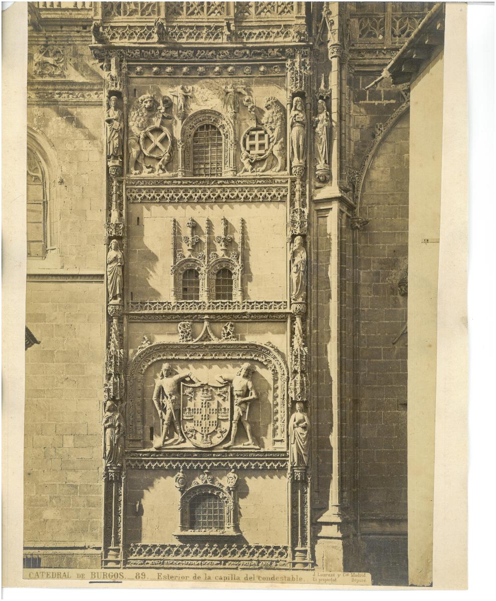 Burgos, Kathedrale, Konnetabel-Kapelle, Außenansicht