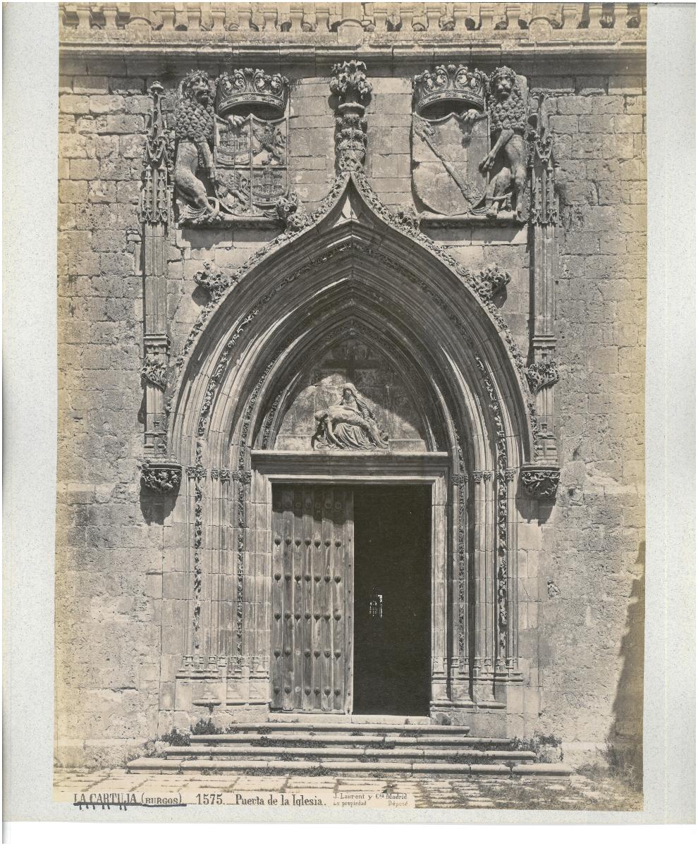 Burgos, Kartause Miraflores, Kirche, Portal