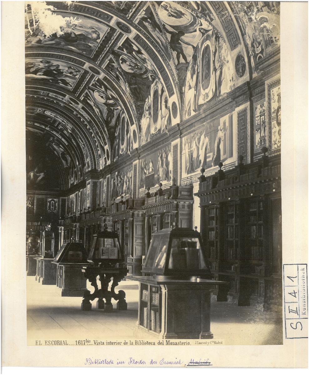 Madrid, San Lorenzo de El Escorial, El Escorial, Bibliothek
