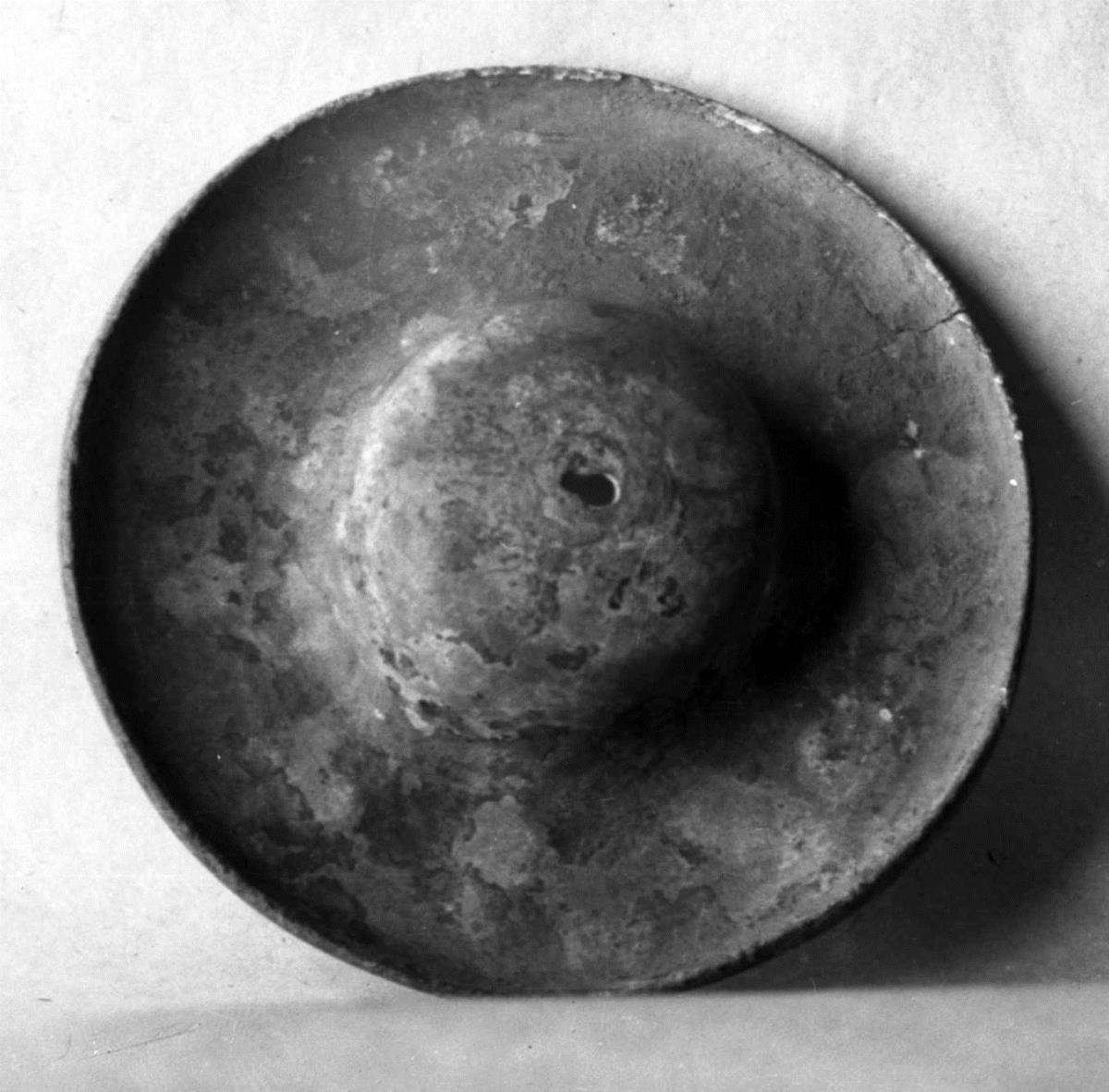 Schallbecken, der Ring verloren (Kymbalon; Zimbel)