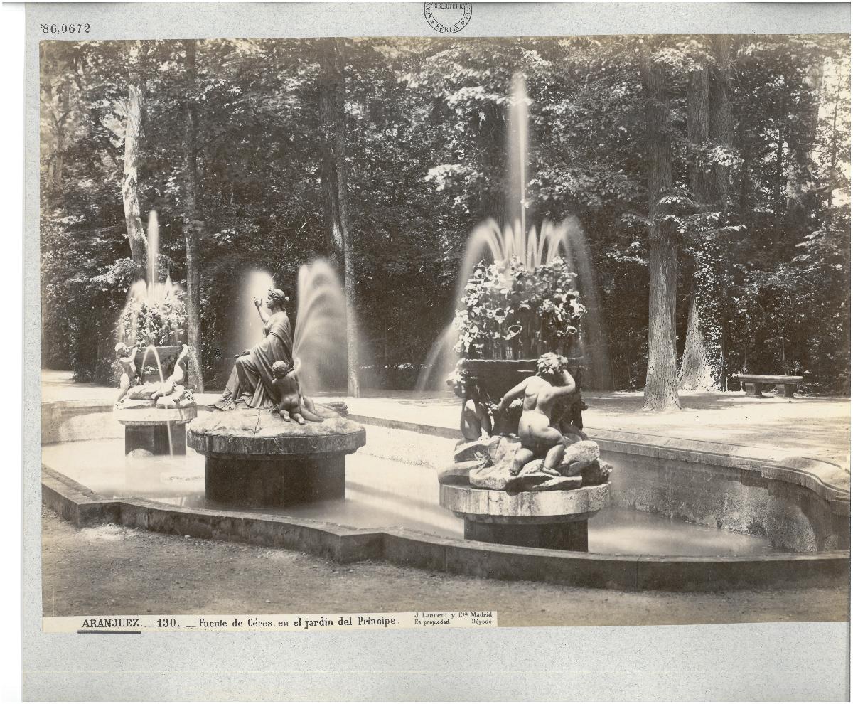 Madrid, Aranjuez, Prinzengarten, Fuente de Ceres