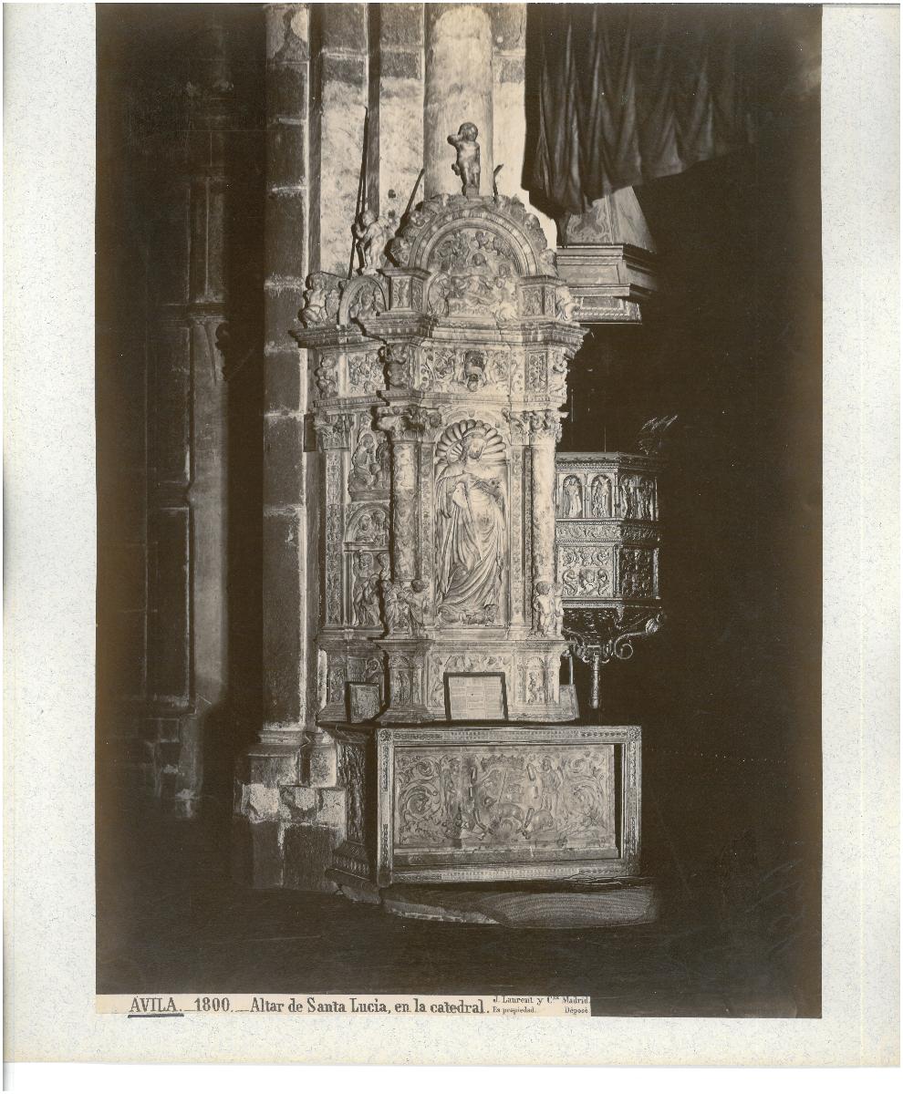 Ávila, Kathedrale, Altar de Santa Lucía