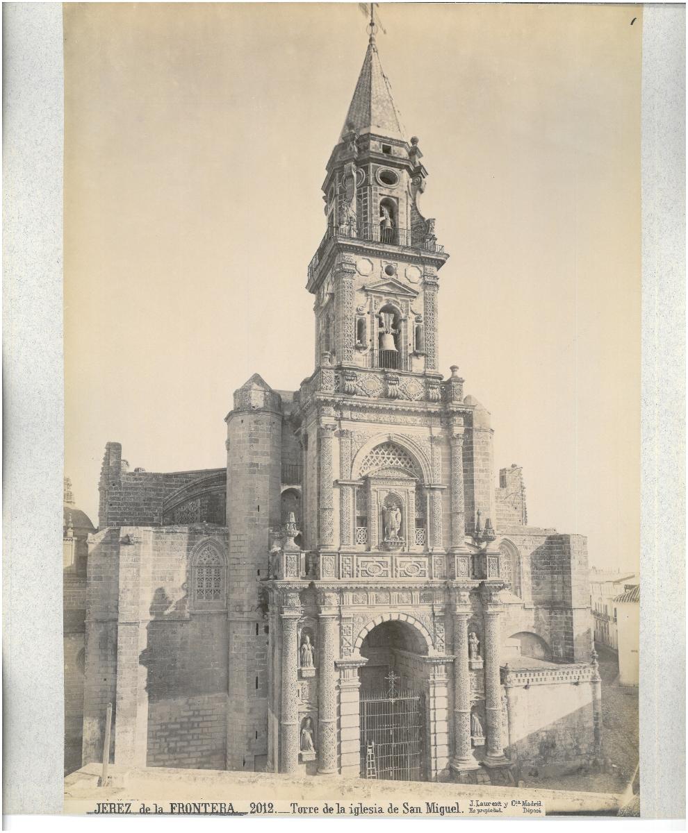 Cádiz, Jerez de la Frontera, Kirche San Miguel, Glockenturm