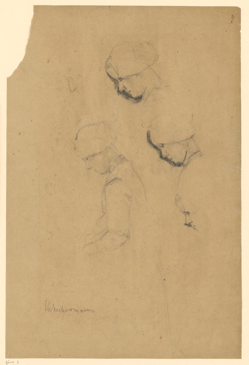 Stehende Frau (Studie zur "Flachsscheuer in Laren")