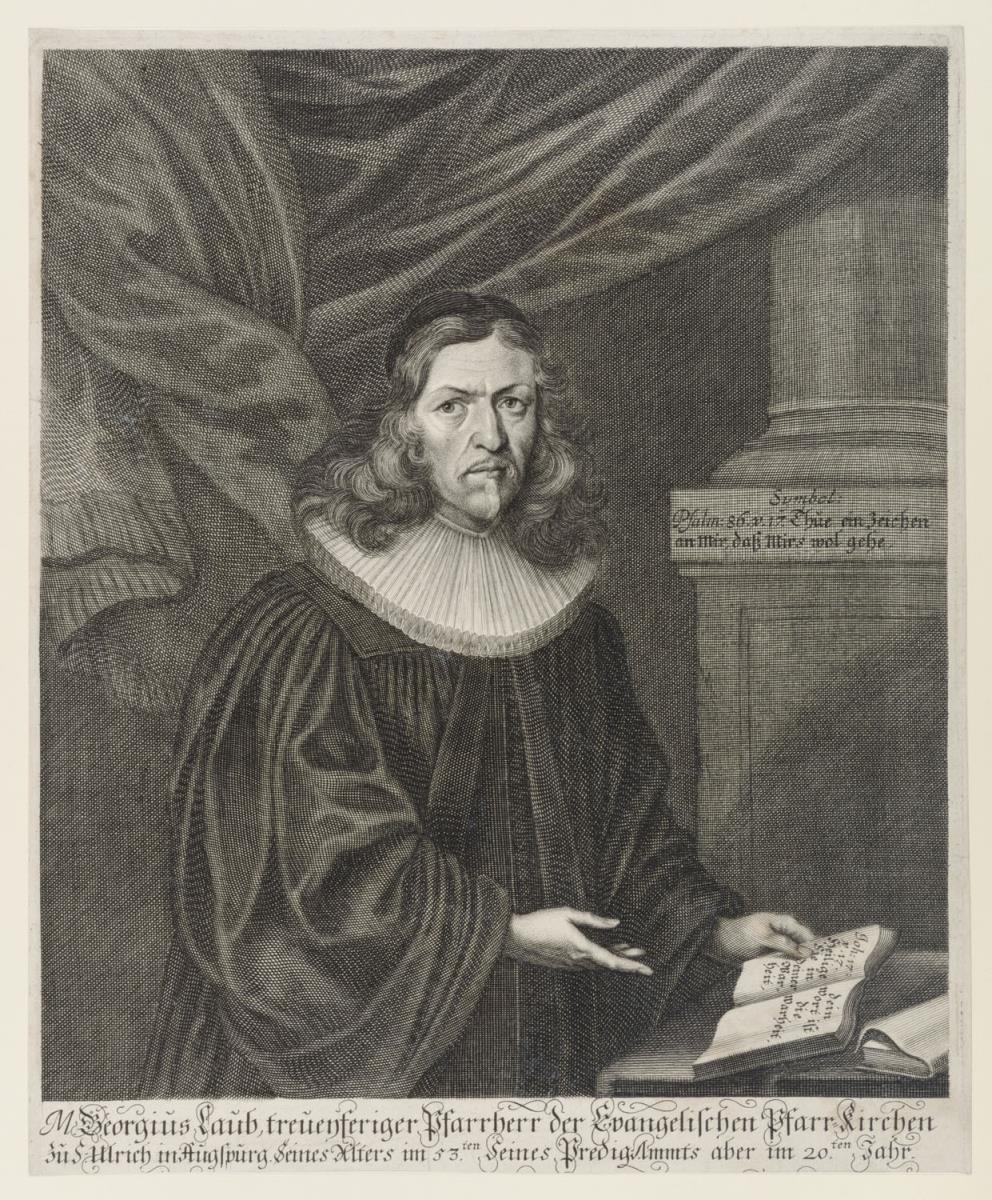 Porträt des Georg Laub