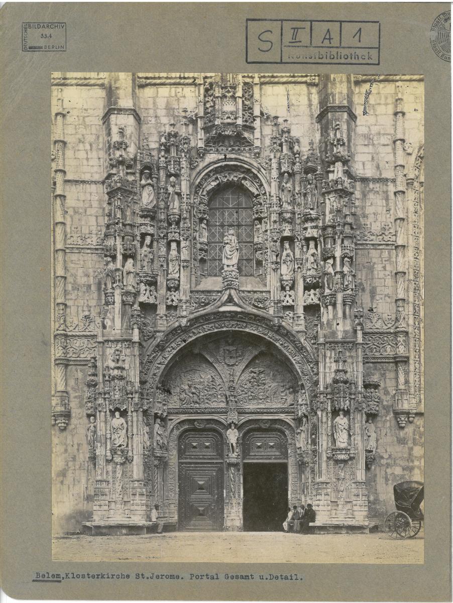 Lissabon, Belém, Mosteiro dos Jerónimos, Portal