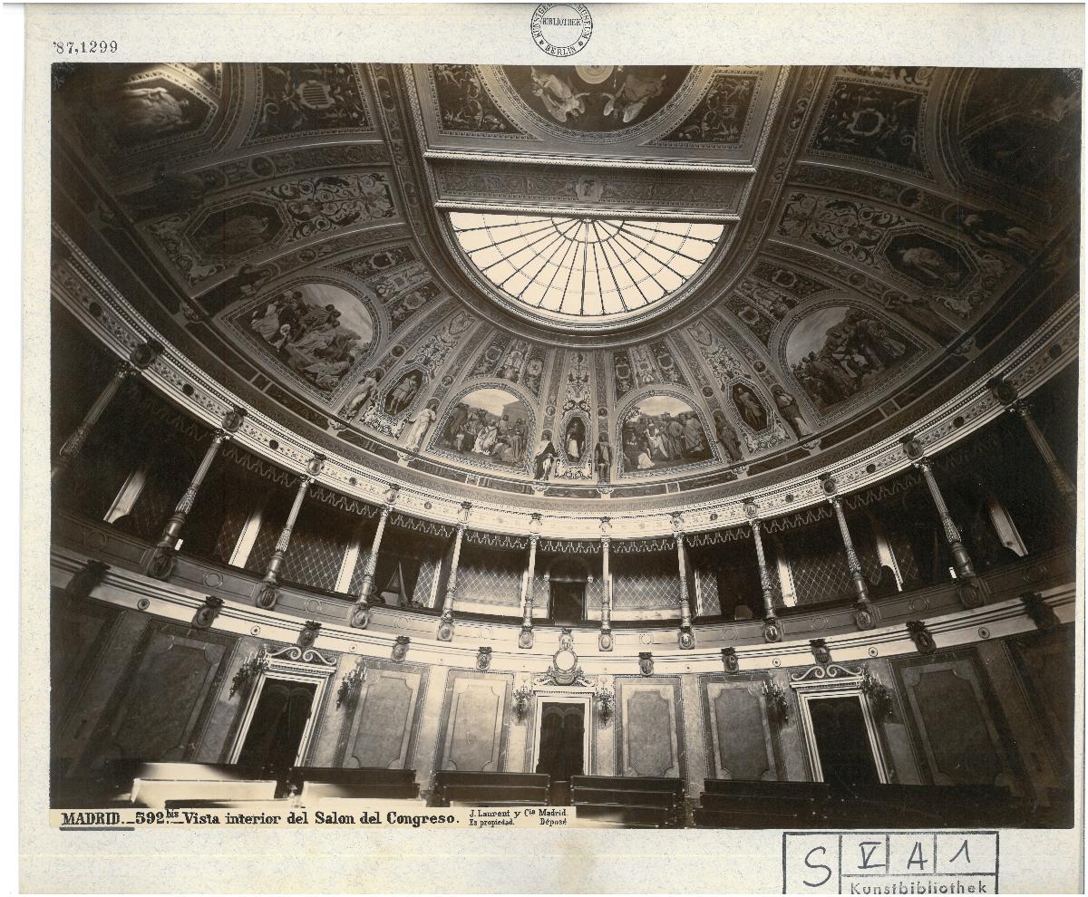 Madrid, Salón del Congreso, Innenansicht