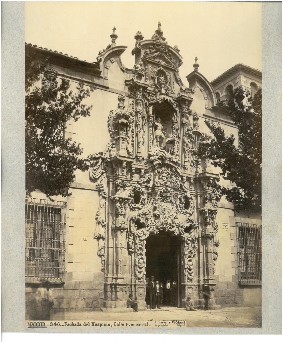 Madrid, San Fernando-Hospiz, Fassade