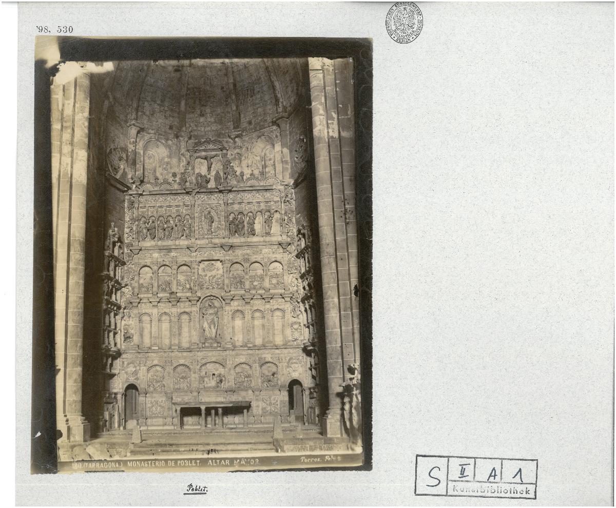 Tarragona, Poblet, Kloster, Hochaltar