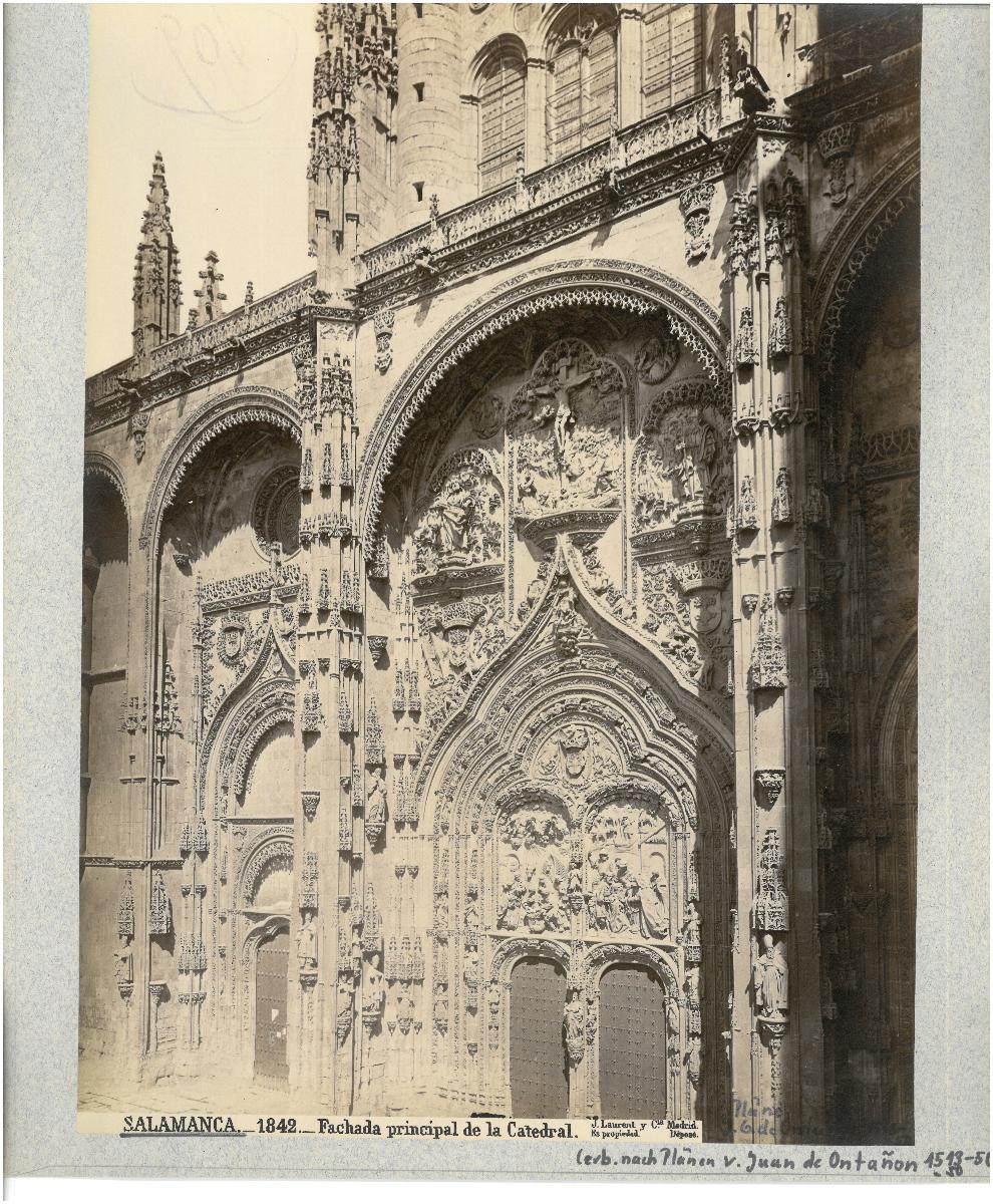 Salamanca, Neue Kathedrale, Hauptfassade, Pórtico del Perdón
