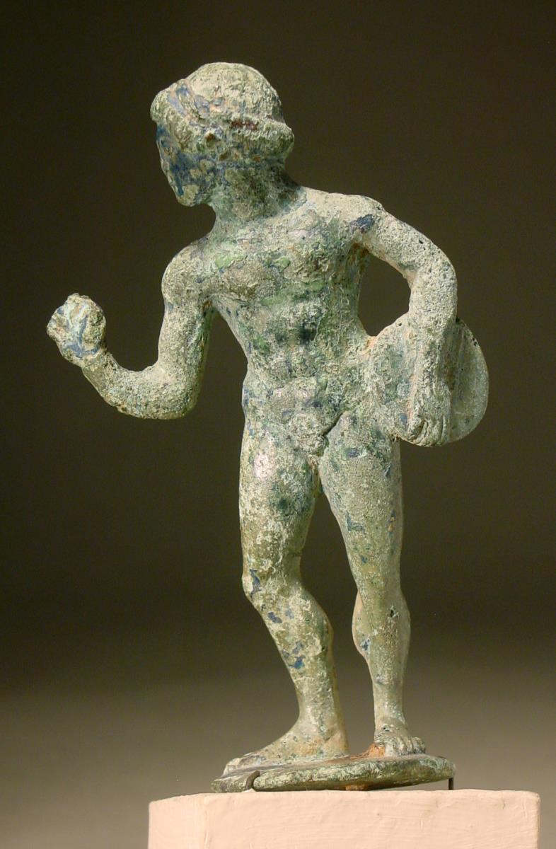 Statuette eines stehenden Diskuswerfers